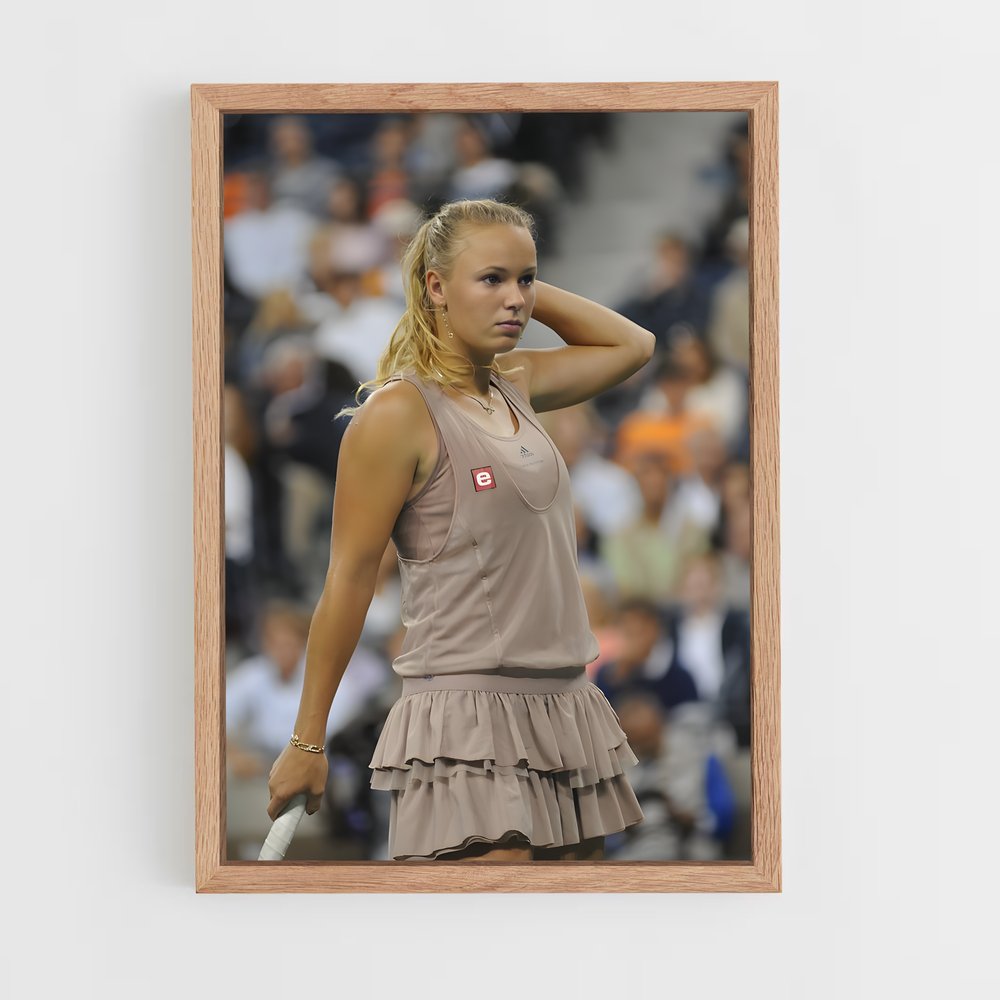 Poster Caroline wozniacki – affiche Tennis (vue 4)